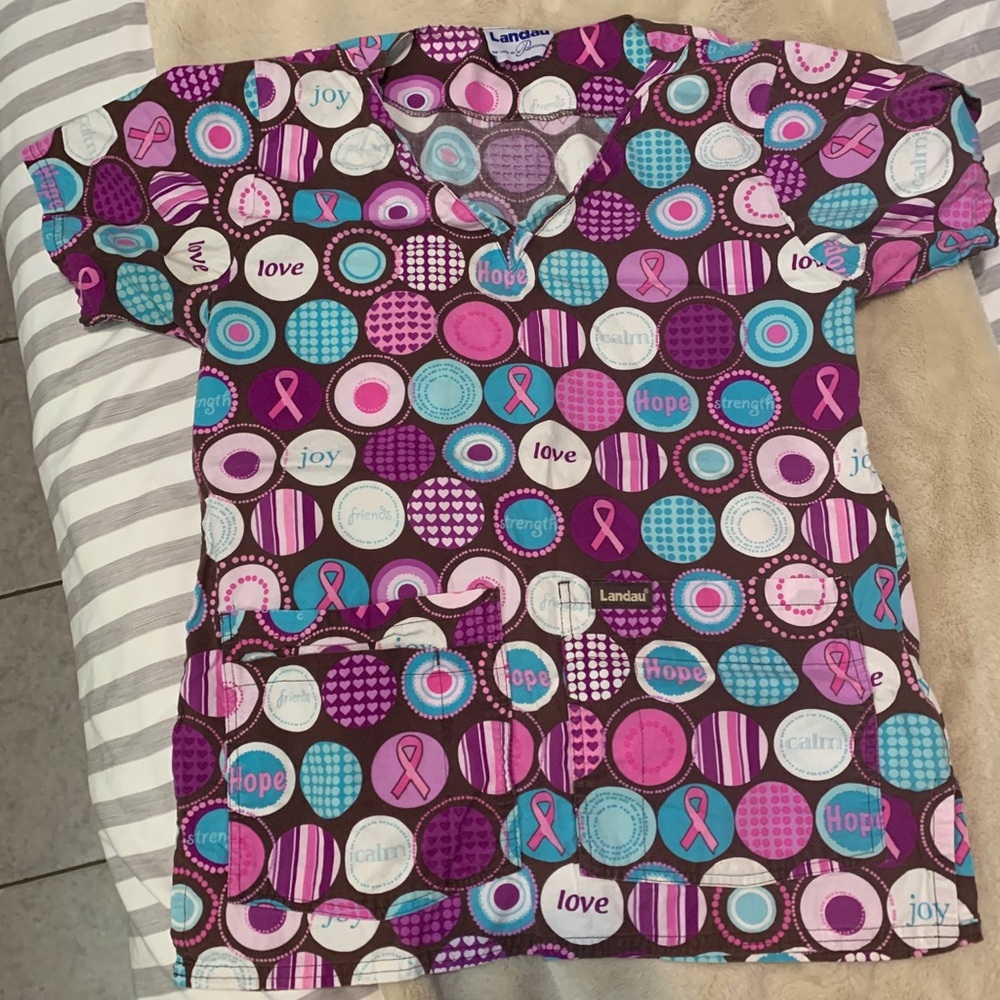 landau women’s scrub top